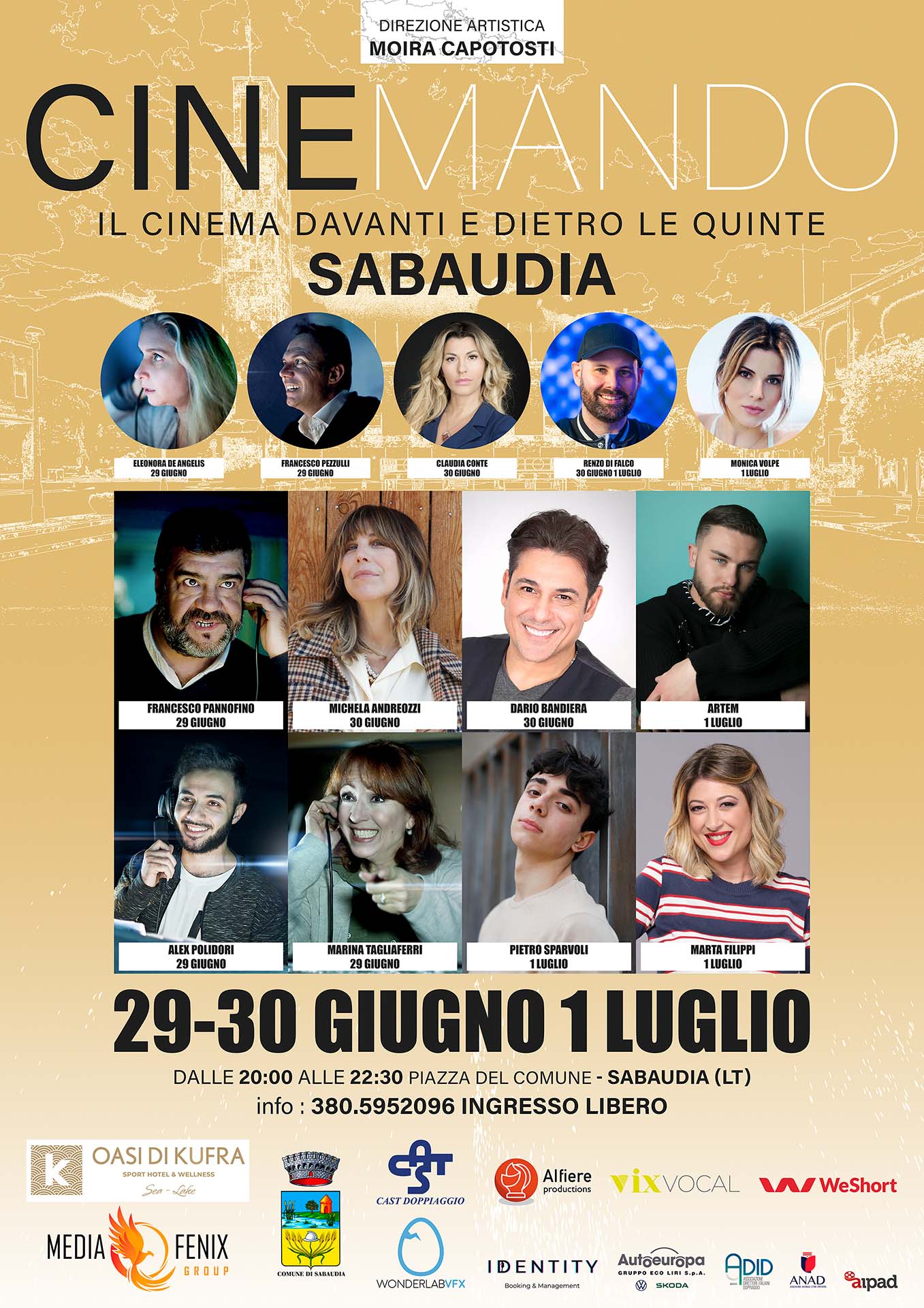Al via Cinemando, tre giorni per celebrare le maestranze dell’audiovisivo